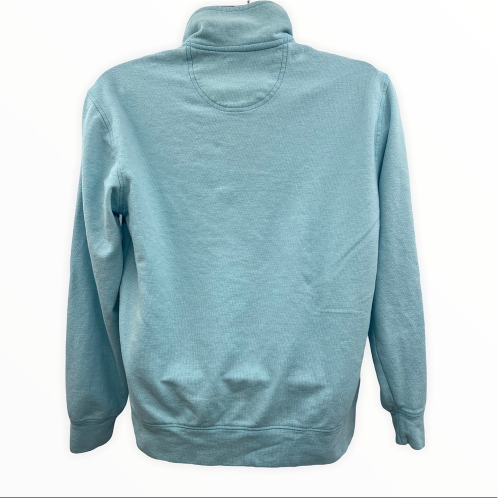 Izod 1/4 Zip Long Sleeve Pullover Size M - Picture 2 of 6
